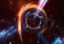 Un agujero negro devora una estrella cercana