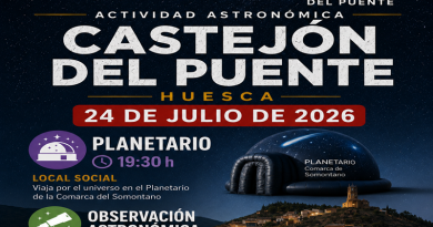 Planetario y Observación en Castejón del Puente